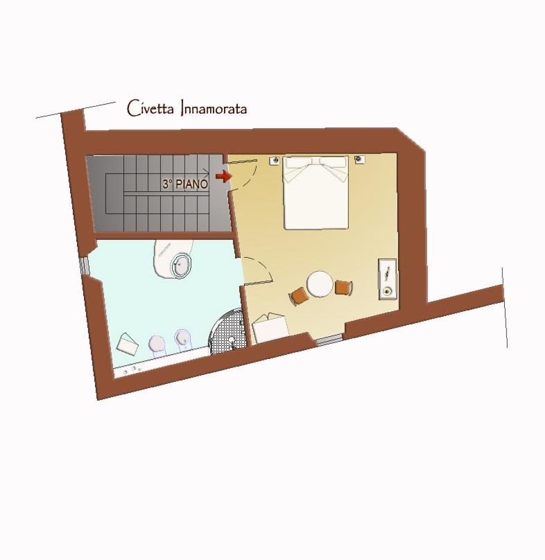 コルトーナLe Residenze Ristoriアパートメント エクステリア 写真