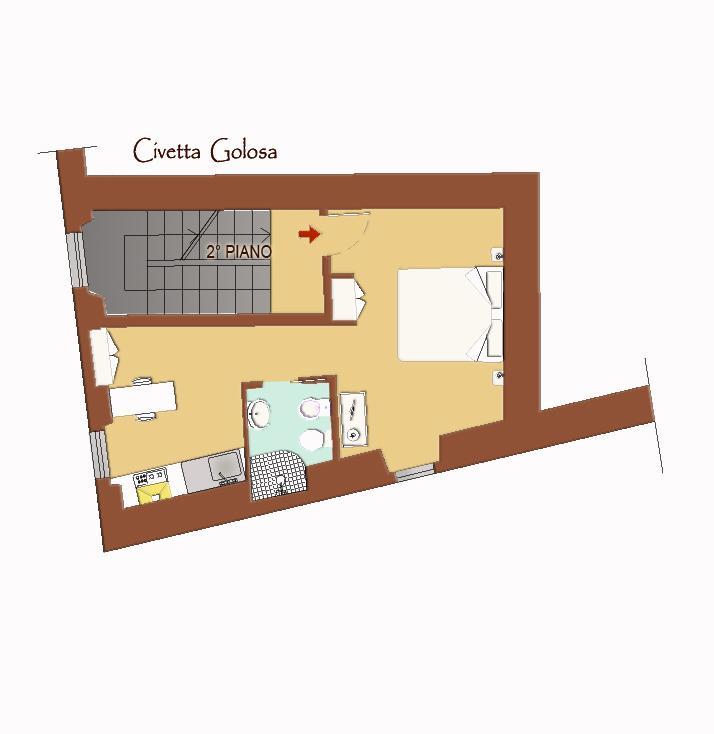 コルトーナLe Residenze Ristoriアパートメント エクステリア 写真
